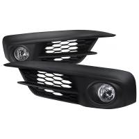 Spec'D Tuning Products - Spec-D 2016-2017 Honda Civic Coupe/Sedan H11 Fog Lights Kit (Chrome Housing/Clear Lens) - Image 1