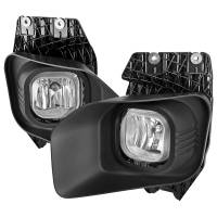Spec'D Tuning Products - Spec-D 2011-2016 Ford F-250/F-350/F-450/F-550 12V/42W H10 Fog Lights Kit (Chrome Housing/Clear Lens) - Image 1