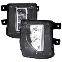 Spec'D Tuning Products - Spec-D 2016-2018 Chevrolet Silverado 1500 LED Fog Lights Kit (Chrome Housing/Clear Lens) - Image 1