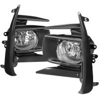 Spec'D Tuning Products - Spec-D 2018-2019 Toyota Sienna H11 Fog Lights Kit (Chrome Housing/Clear Lens) - Image 1