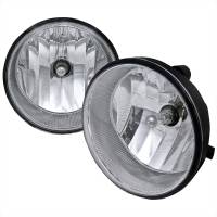 Spec'D Tuning Products - Spec-D 2004-2016 Toyota Sequoia/Tundra/Tacoma/Solara H10 Fog Lights Kit (Chrome Housing/Clear Lens) - Image 1