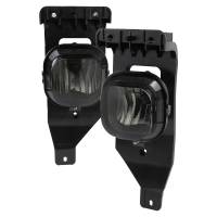 Spec'D Tuning Products - Spec-D 2005-2007 Ford F-250/F-350/Excursion H10 Fog Lights (Chrome Housing/Smoke Lens) - Image 1