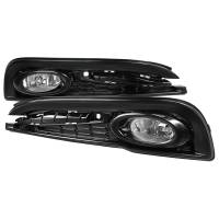 Spec'D Tuning Products - Spec-D 2013-2015 Honda Civic Sedan H11 Fog Lights (Chrome Housing/Clear Lens) - Image 1