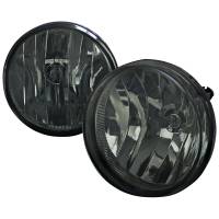Spec'D Tuning Products - Spec-D 2007-2014 GMC Sierra 1500 2500HD/3500HD H8 Fog Lights Kit (Chrome Housing/Smoke Lens) - Image 1