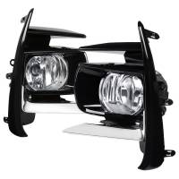 Spec'D Tuning Products - Spec-D 2018-2019 Toyota Sienna 12V/55W H11 Fog Lights Kit (Chrome Housing/Clear Lens) - Image 1