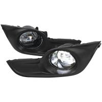 Spec'D Tuning Products - Spec-D 2013-2015 Nissan Altima Sedan SMD LED Projector Fog Lights Kit (Chrome Housing/Clear Lens) - Image 1