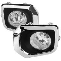 Spec'D Tuning Products - Spec-D 2016-2022 Toyota Tacoma H16 Chrome Cover Fog Lights Kit (Chrome Housing/Clear Lens) - Image 1