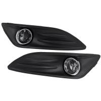 Spec'D Tuning Products - Spec-D 2014-2017 Ford Fiesta H11 Fog Lights Kit (Chrome Housing/Clear Lens) - Image 1
