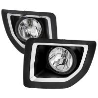 Spec'D Tuning Products - Spec-D 2015-2018 GMC Sierra 2500HD/3500HD PS24W Fog Lights Kit (Chrome Housing/Clear Lens) - Image 1