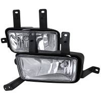 Spec'D Tuning Products - Spec-D 2015-2020 Chevrolet Tahoe/Suburban GMC Yukon/Yukon XL H8 Fog Lights Kit (Chrome Housing/Clear Lens) - Image 1