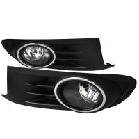 Spec'D Tuning Products - Spec-D 2010-2014 Volkswagen Jetta/Golf Mk6 TDI/TSI 12V/55W 9006 Fog Lights Kit (Chrome Housing/Clear Lens) - Image 1