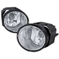 Spec'D Tuning Products - Spec-D 2000-2004 Nissan Sentra/Xterra/Frontier/Maxima H3 Fog Lights Kit (Chrome Housing/Clear Lens) - Image 1