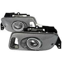 Spec'D Tuning Products - Spec-D 1992-1995 Honda Civic Coupe/Hatchback H3 Fog Lights Kit (Chrome Housing/Clear Lens) - Image 1