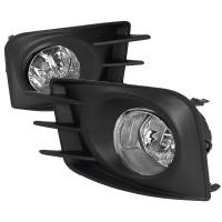 Spec'D Tuning Products - Spec-D 2011-2013 Scion tC H11 Fog Lights Kit (Chrome Housing/Clear Lens) - Image 1