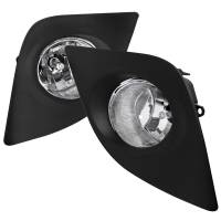 Spec'D Tuning Products - Spec-D 2014-2016 Toyota Corolla H16 Fog Lights Kit (Chrome Housing/Clear Lens) - Image 1