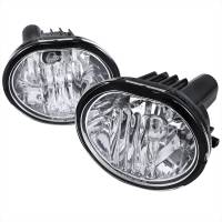Spec'D Tuning Products - Spec-D 2003-2008 Toyota Matrix Pontiac Vibe 12V/55W 9006 Fog Lights (Chrome Housing/Clear Lens) - Image 1