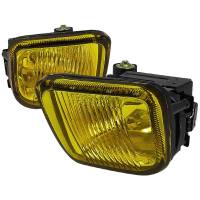 Spec'D Tuning Products - Spec-D 1996-1998 Honda Civic H3 Fog Lights Kit (Chrome Housing/Yellow Lens) - Image 1