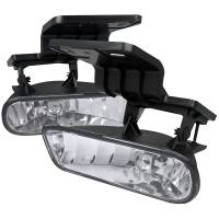 Spec'D Tuning Products - Spec-D 1999-2006 Chevrolet Silverado/Suburban/Tahoe 881 Fog Lights w/ Mounting Brackets (Chrome Housing/Clear Lens) - Image 1