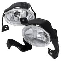 Spec'D Tuning Products - Spec-D 2010-2011 Honda CR-V H11 Fog Lights Kit w/ Switch & Wiring Harness (Chrome Housing/Clear Lens) - Image 1