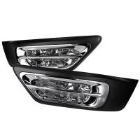 Spec'D Tuning Products - Spec-D 2002-2004 Honda CR-V 12V/51W 9006 Fog Lights Kit w/ Switch & Wiring Harness (Chrome Housing/Clear Lens) - Image 1