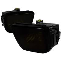 Spec'D Tuning Products - Spec-D 1996-1998 Honda Civic H3 Fog Lights Kit (Chrome Housing/Smoke Lens) - Image 1