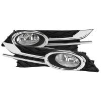 Spec'D Tuning Products - Spec-D 2014-2016 Honda Odyssey H11 Fog Lights Kit (Chrome Housing/Clear Lens) - Image 1