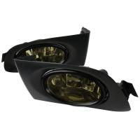 Spec'D Tuning Products - Spec-D 2001-2003 Honda Civic Coupe/Sedan 12V/55W H11 Fog Lights Kit (Chrome Housing/Smoke Lens) - Image 1