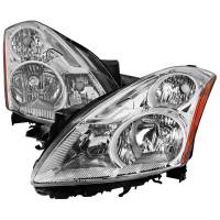 Spec'D Tuning Products - Spec-D 2010-2012 Nissan Altima Sedan Factory Style Headlights (Chrome Housing/Clear Lens) - Image 1