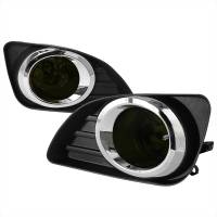 Spec'D Tuning Products - Spec-D 2010-2011 Toyota Camry LE/XLE/Base H11 Fog Lights Kit (Chrome Housing/Smoke Lens) - Image 1