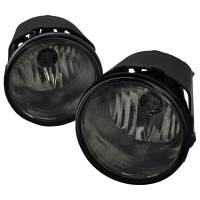 Spec'D Tuning Products - Spec-D 2005-2009 Dodge Dakota Jeep Grand Cherokee H8 Fog Lights Kit (Chrome Housing/Smoke Lens) - Image 1
