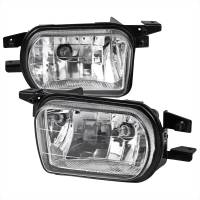 Spec'D Tuning Products - Spec-D 2001-2011 Mercedes Benz W203/W215/W209/R230/R170 9006 Fog Lights (Chrome Housing/Clear Lens) - Image 1