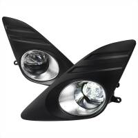 Spec'D Tuning Products - Spec-D 2012-2014 Toyota Camry SMD LED Projector Fog Lights w/ Switch, Wiring Harness, & Black Bezels (Chrome Housing/Clear Lens) - Image 1