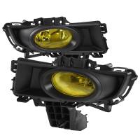 Spec'D Tuning Products - Spec-D 2007-2009 Mazda 3 Sedan H11 Fog Lights Kit (Chrome Housing/Yellow Lens) - Image 1