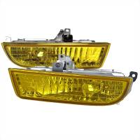 Spec'D Tuning Products - Spec-D 1997-2001 Honda Prelude H3C Fog Lights Kit (Chrome Housing/Yellow Lens) - Image 1