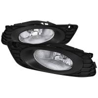 Spec'D Tuning Products - Spec-D 2012 Honda Civic Sedan H11 Fog Lights Kit (Chrome Housing/Clear Lens) - Image 1
