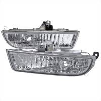 Spec'D Tuning Products - Spec-D 1997-2001 Honda Prelude H3 Fog Lights Kit (Chrome Housing/Yellow Lens) - Image 1