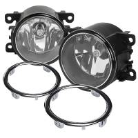 Spec'D Tuning Products - Spec-D 2012-2015 Honda Pilot H11 Fog Lights Kit (Chrome Housing/Clear Lens) - Image 1
