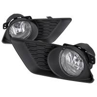 Spec'D Tuning Products - Spec-D 2011-2014 Dodge Charger 12V/35W Fog Lights Kit (Chrome Housing/Clear Lens) - Image 1
