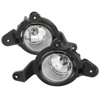 Spec'D Tuning Products - Spec-D 2018-2019 Toyota C-HR 12V/55W H11 Fog Lights Kit (Chrome Housing/Clear Lens) - Image 1