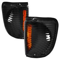 Spec'D Tuning Products - Spec-D 1992-2007 Ford E-Series Econoline Corner Lights w/Amber Reflectors (Matte Black Housing/Clear Lens) - Image 1