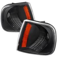 Spec'D Tuning Products - Spec-D 1997-2004 Ford F-150/Expedition Corner Lights (Matte Black Housing/Clear Lens) - Image 1