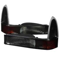 Spec'D Tuning Products - Spec-D 1999-2004 Ford F-250/F-350/F-450/F-550/Excursion Corner Lights (Glossy Black Housing/Smoke Lens) - Image 1