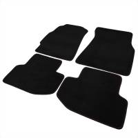 Spec'D Tuning Products - Spec-D 1994-2001 Acura Integra Coupe Black Front & Rear Carpet Floor Mats w/ Red Stitching - 4PC - Image 1