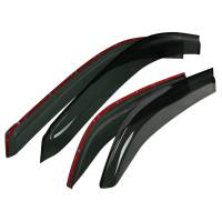 Spec'D Tuning Products - Spec-D 2009-2013 Toyota Corolla High Impact Acrylic Window Visor Set - 4PC - Image 1