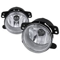 Spec'D Tuning Products - Spec-D 2005-2011 Chrysler 300/PT Cruiser Dodge Magnum/Journey Jeep Wrangler H8 Fog Light (Chrome Housing/Clear Lens) - Image 1