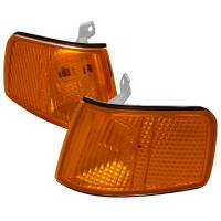 Spec'D Tuning Products - Spec-D 1990-1991 Honda CRX Corner Lights (Chrome Housing/Amber Lens) - Image 1