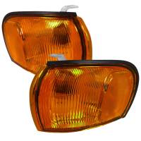 Spec'D Tuning Products - Spec-D 1995-2001 Subaru Impreza Corner Lights (Chrome Housing/Amber Lens) - Image 1