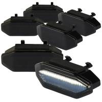 Spec'D Tuning Products - Spec-D 2015-2017 Ford Mustang Front Grille LED Driving Lights - 6PC (Black Housing/Smoke Lens) - Image 1