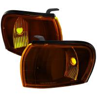 Spec'D Tuning Products - Spec-D 1995-2001 Subaru Impreza Corner Lights (Chrome Housing/Amber Smoke Lens) - Image 1