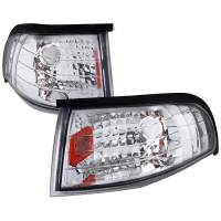 Spec'D Tuning Products - Spec-D 1994-1998 Ford Mustang Corner Parking Turn Signal Lights (Chrome Housing/Clear Lens) - Image 1
